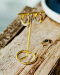 Rhinestone hoops