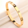 Zircon bangle